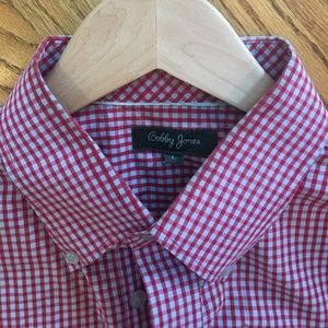 Bobby Jones Red Button Down Size L